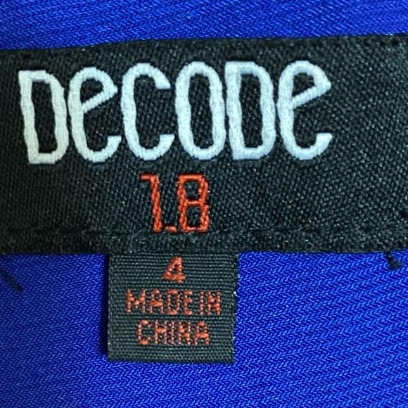 Decode 1.8 blue dress - Picture 2 of 3